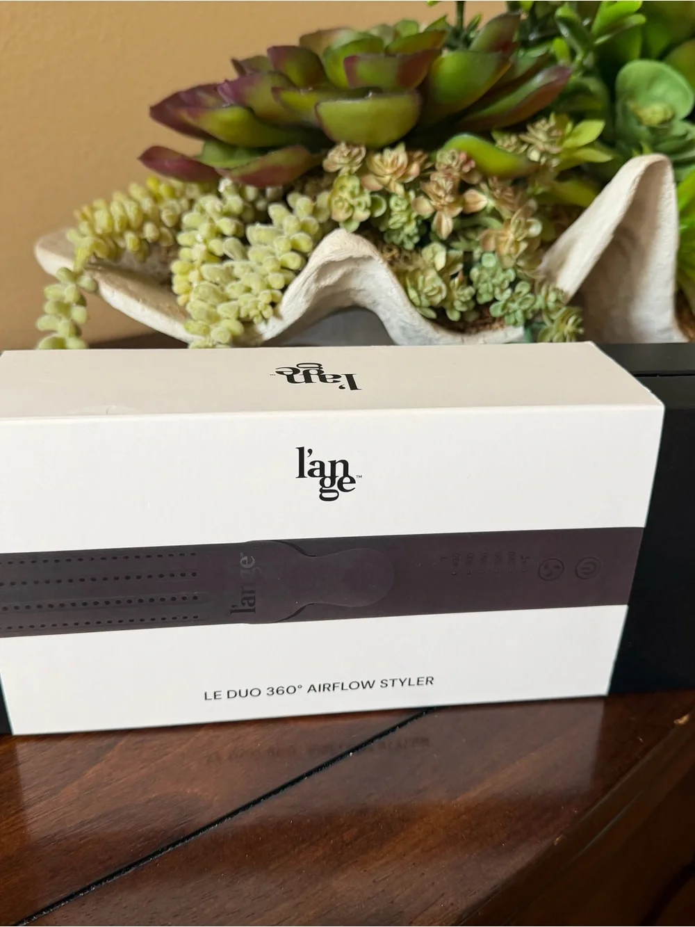 Lange Le Duo 360° Airflow Styler - Black and White